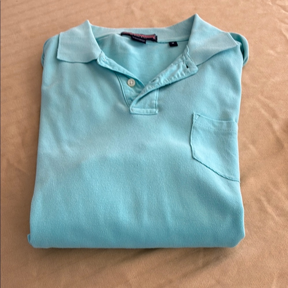 Men's Light Blue Polo Shirt